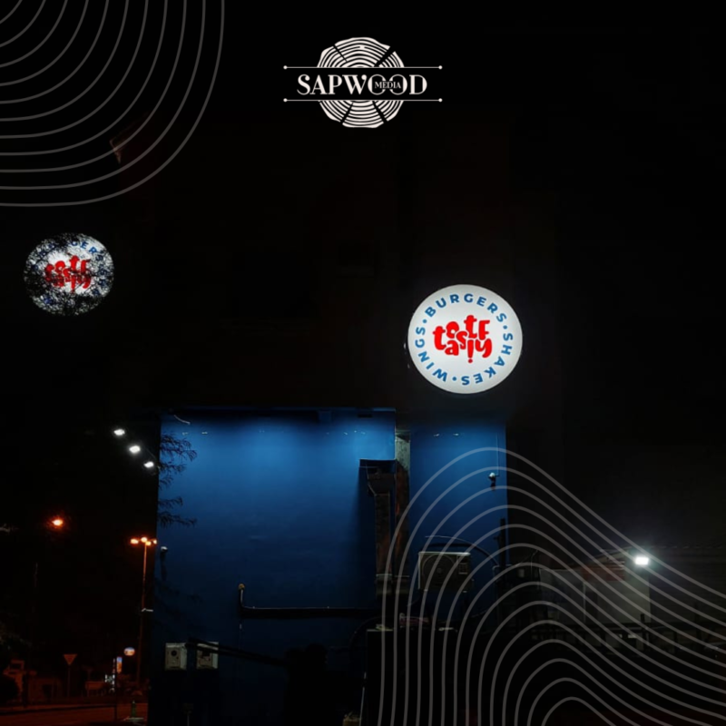 Double Sided Lolipop Sign